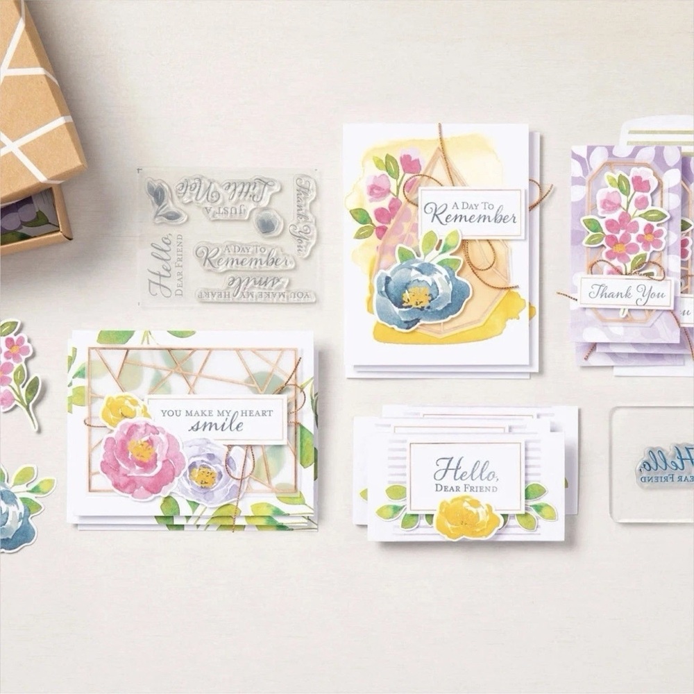 🆕 Stampin' Up! Hello, Dear Friend All-Inclusive Card Making Kit